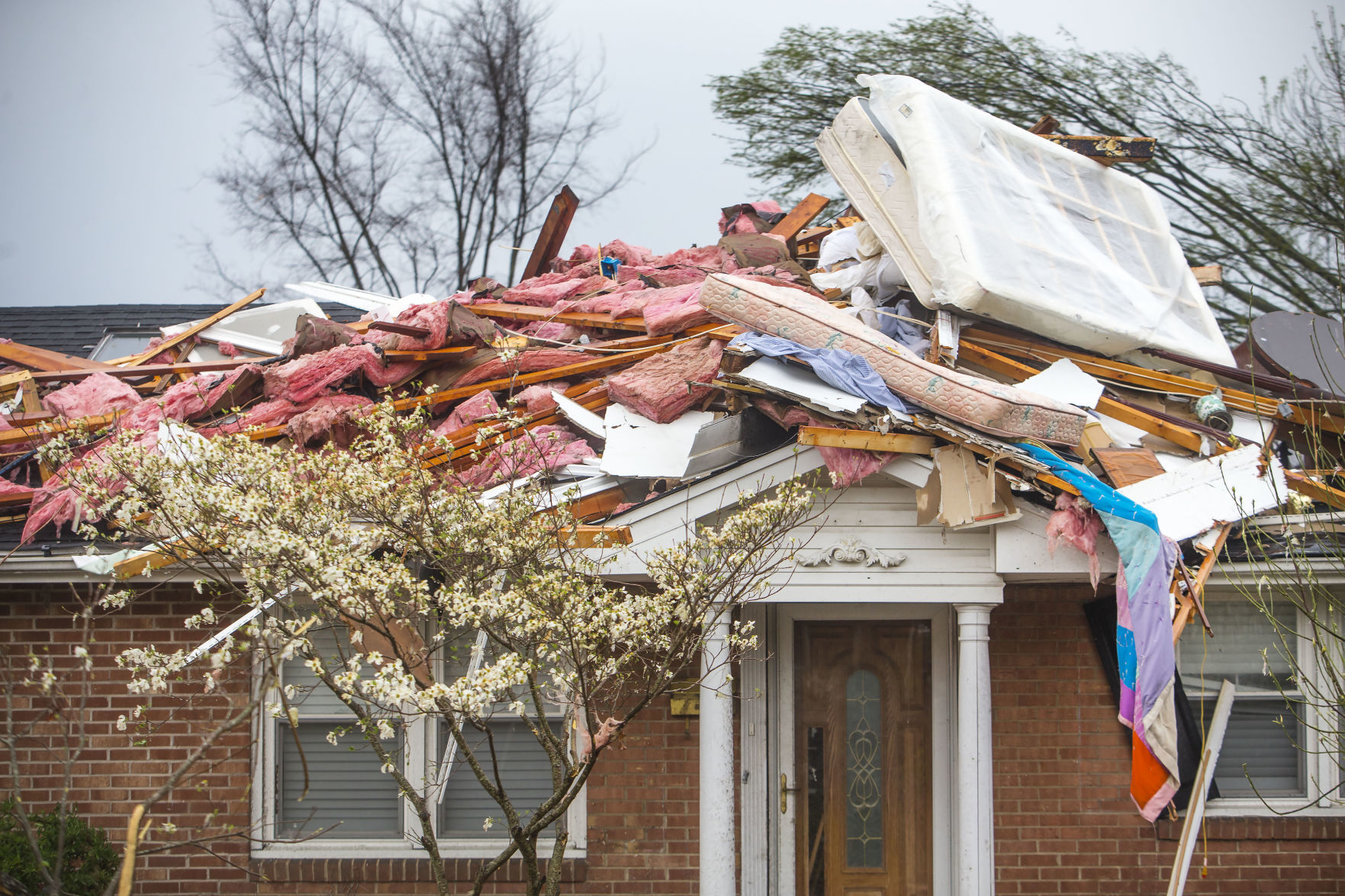 Tornado aftermath